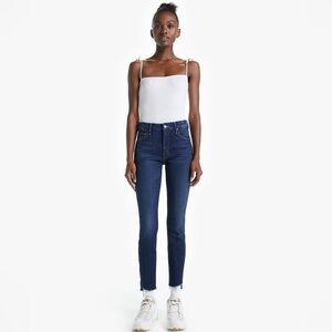 Mother The Looker Ankle Step Fray